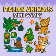 Italian Animals - Mini Games