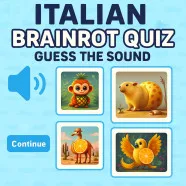 Italian Brainrot Quiz: Guess the Sound
